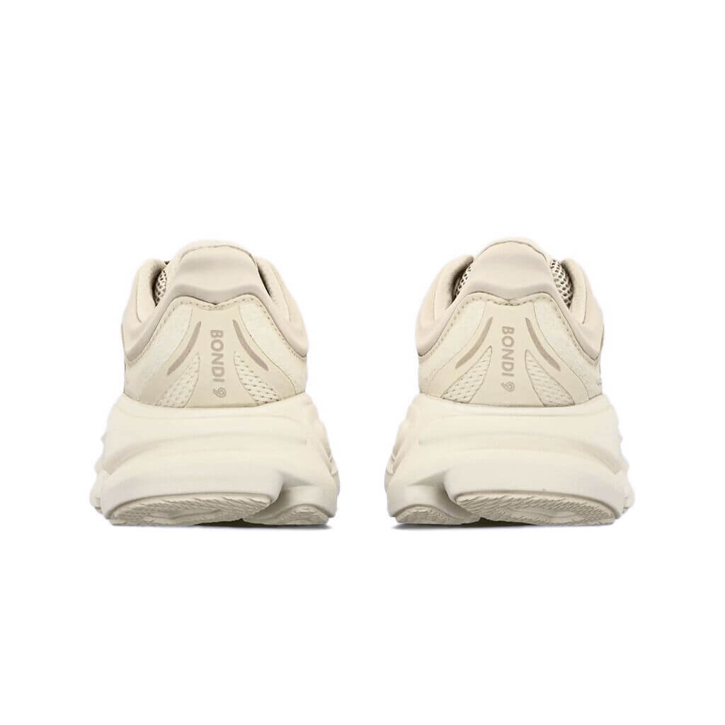 HOKA Bondi 9 Women's Sneakers – Cream/Beige