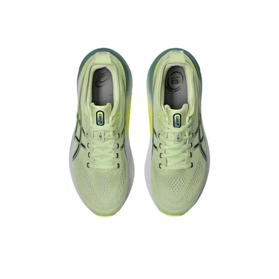 ASICS Sneakers - Light Green / Grey with Lime Accen