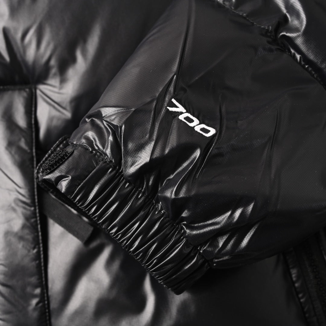 The North Face Black Puffer Jacket for Windy Days Out
