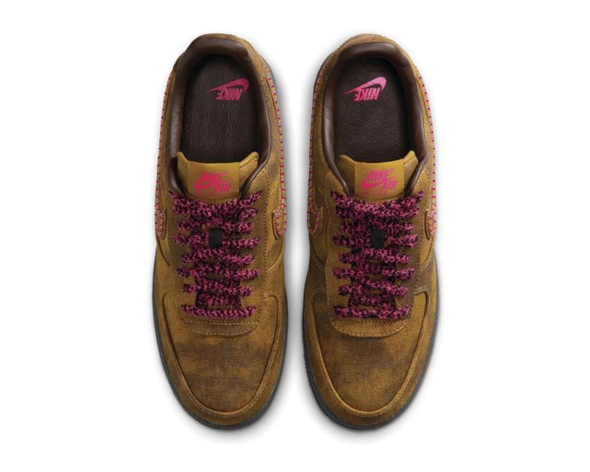 Nike Air Force 1 Boucle QS Unisex Sneakers "Desert Moss"