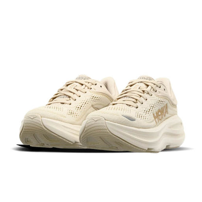 HOKA Bondi 9 Women's Sneakers – Cream/Beige