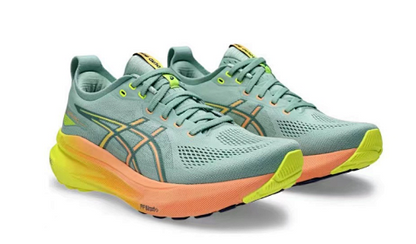 ASICS GEL-KAYANO 31 Sneakers - Sage Green / Peach / Lime