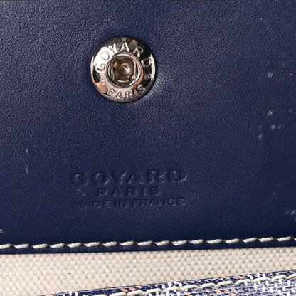 GOYARD Goyardine Saint Louis PM Tote Bag – Navy