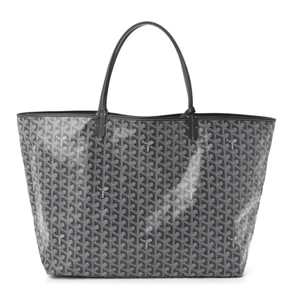 GOYARD Goyardine Saint Louis GM Tote Bag – Grey