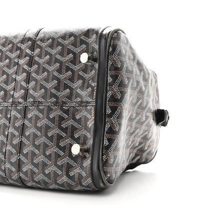 Goyard Croisière 50 Travel Bag – Black Goyardine Canvas