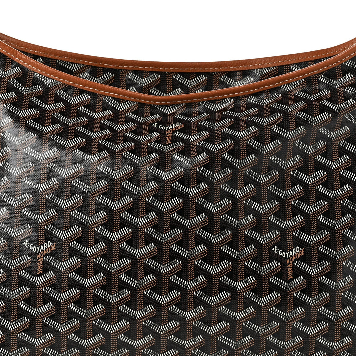 GOYARD Goyardine Bohème Hobo Bag – Black / Gold