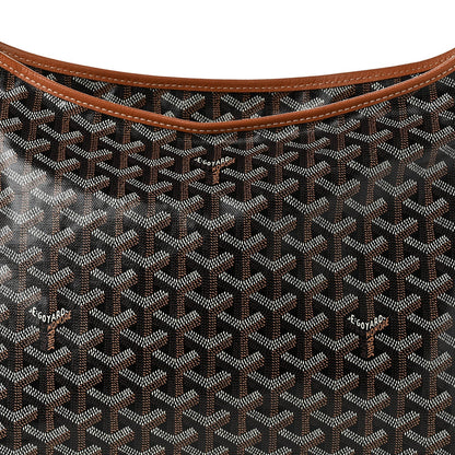 GOYARD Goyardine Bohème Hobo Bag – Black / Gold