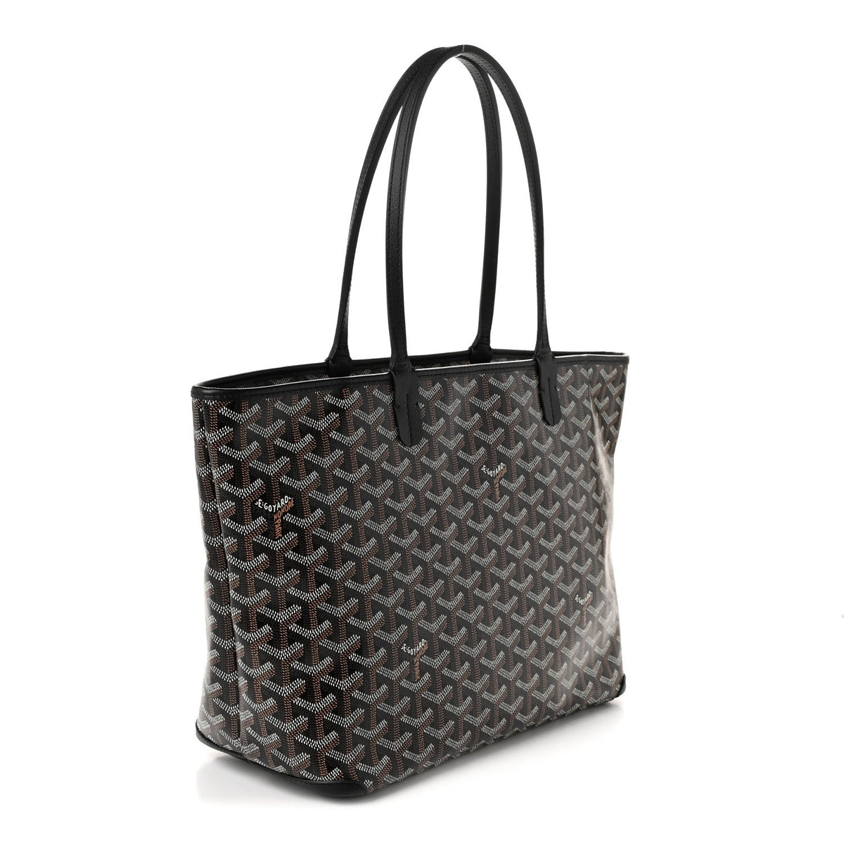 GOYARD Goyardine Artois PM Tote Bag – Black