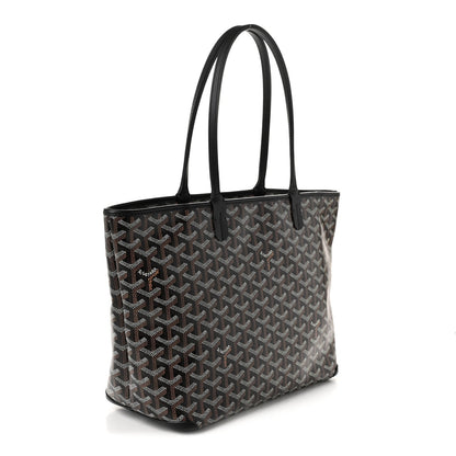 GOYARD Goyardine Artois PM Tote Bag – Black
