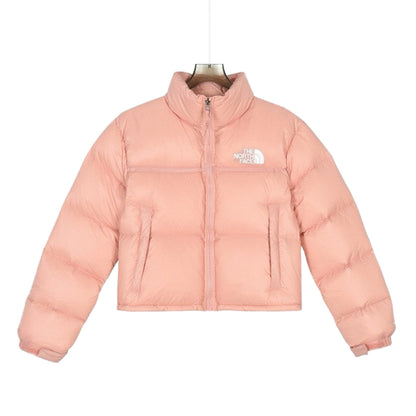 The North Face Pink Puffer Jacket for Bright Winter Days