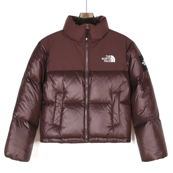 The North Face Brown Puffer Jacket for Season-Long Comfort
