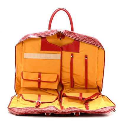 Goyard Porte-Habits Garment Bag – Red Goyardine Canvas