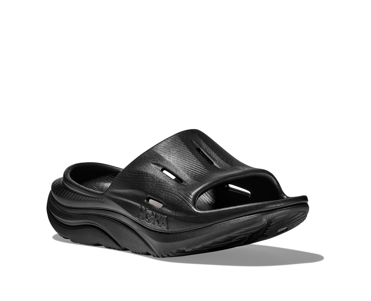 Unisex Ora Recovery Slide 3 - Black / Black