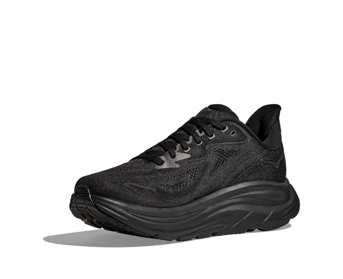 Men's Clifton 10 - Black / Black