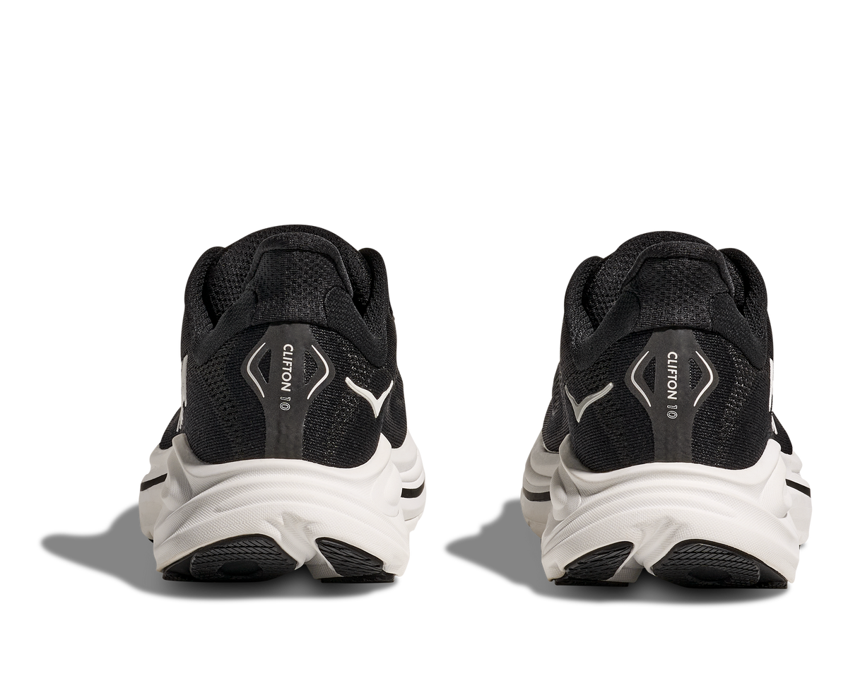 Women's Clifton 10 - Black / White