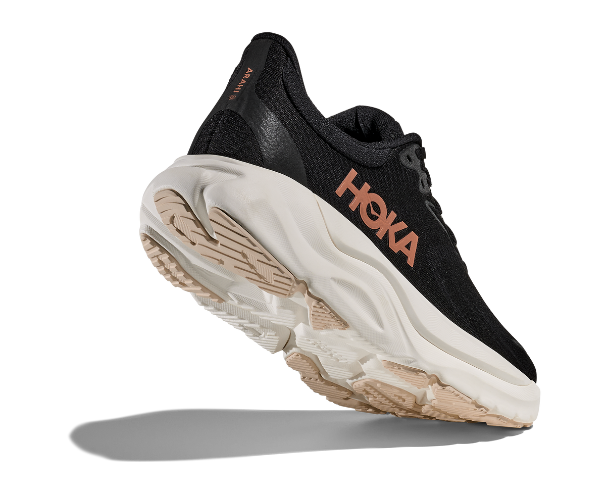 Women's Arahi 8 - Black / Rose Gold