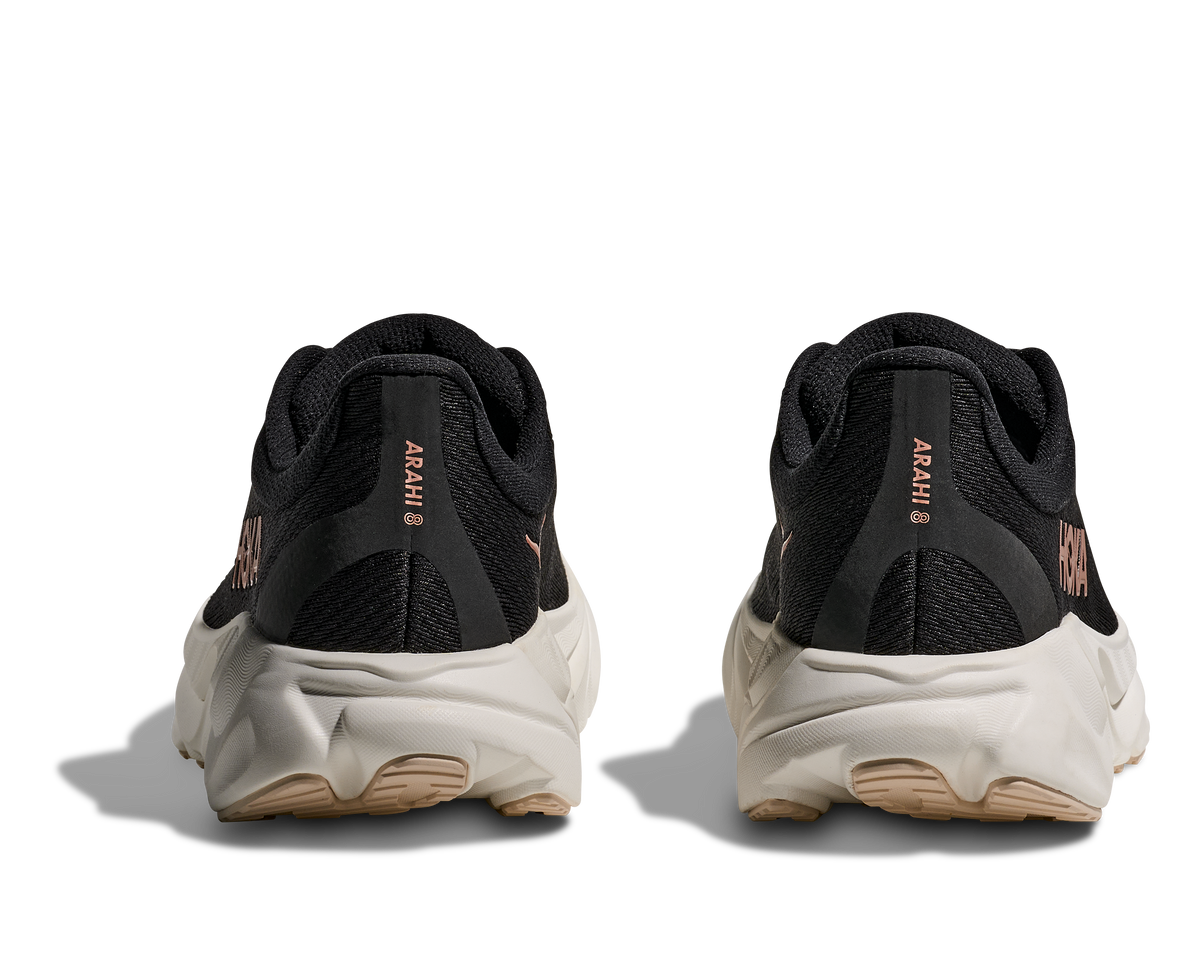 Women's Arahi 8 - Black / Rose Gold