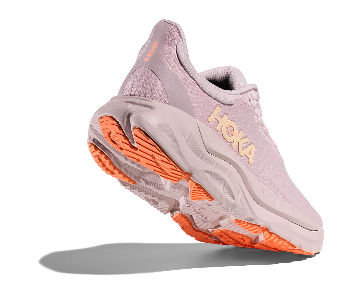 Women's Arahi 8 - Lilac Cream / Neon Cantaloupe