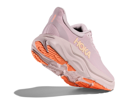 Women's Arahi 8 - Lilac Cream / Neon Cantaloupe