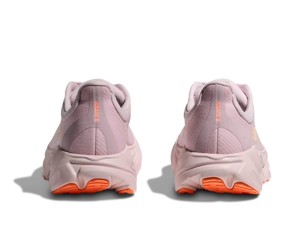 Women's Arahi 8 - Lilac Cream / Neon Cantaloupe