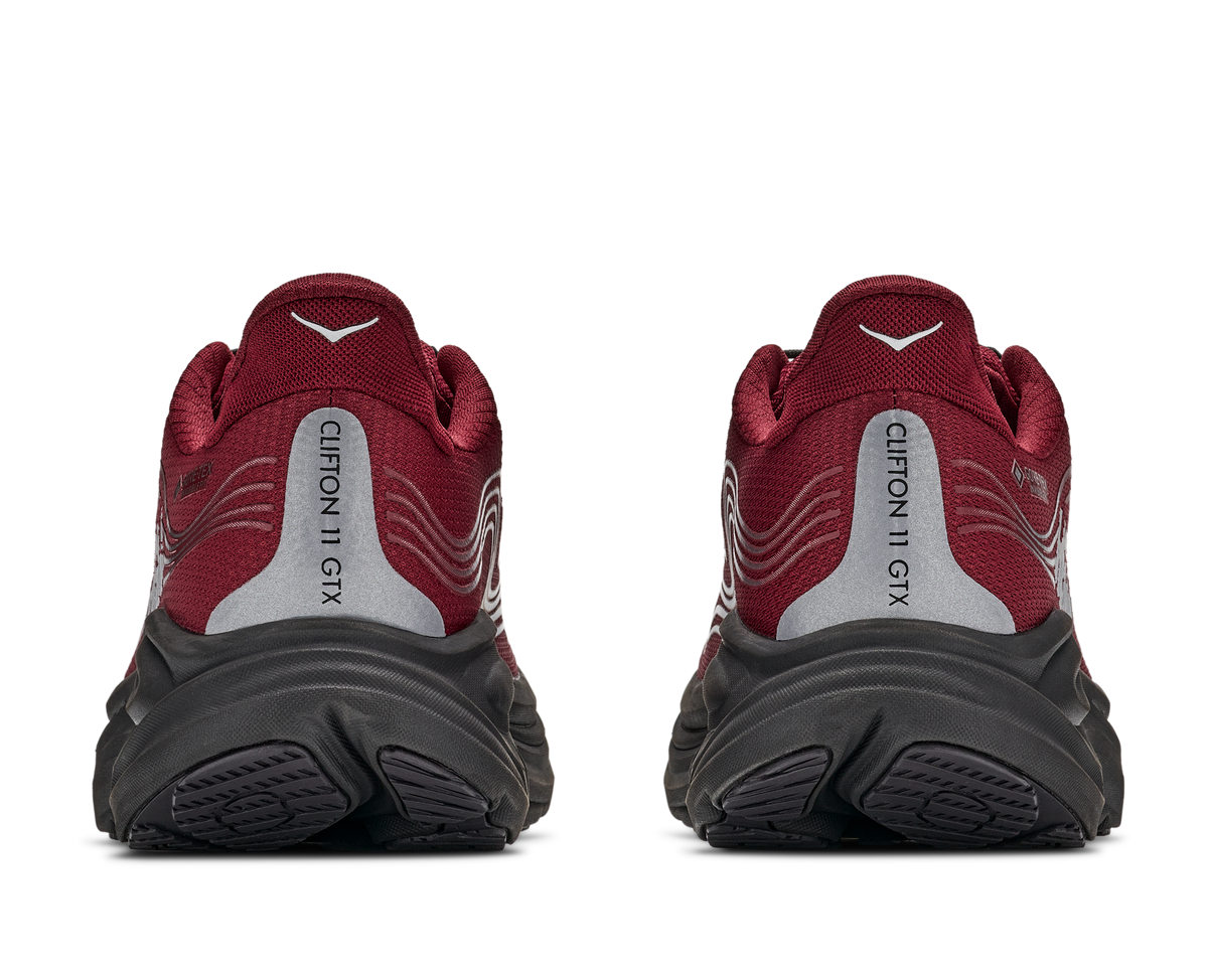 Men's Clifton 11 GTX - Varsity Burgundy / Carbon Black