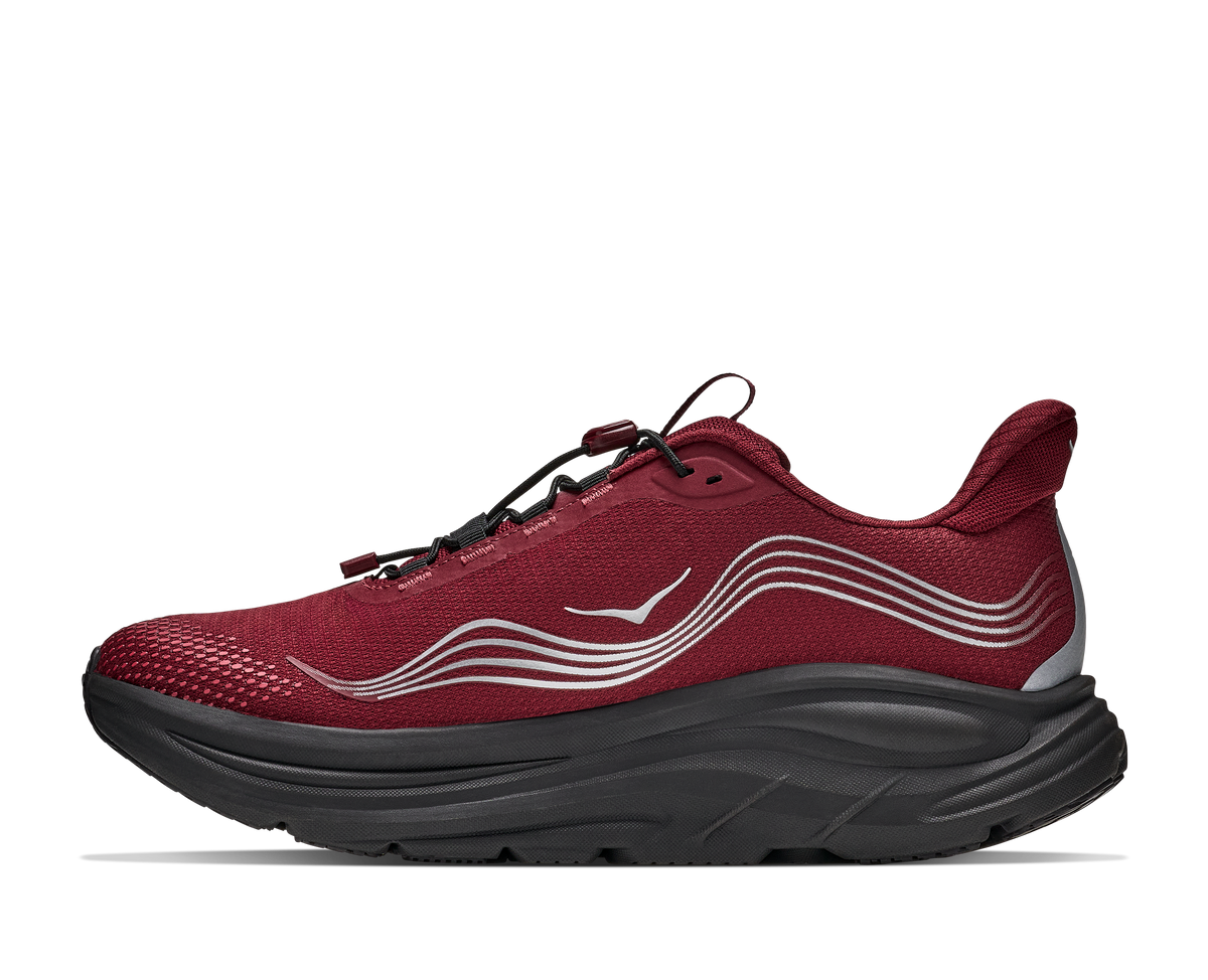 Men's Clifton 11 GTX - Varsity Burgundy / Carbon Black