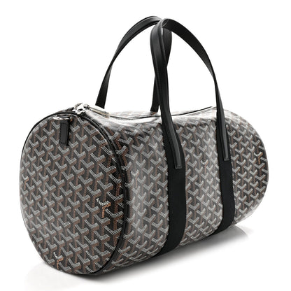 Goyard Barrel 40 Sports Bag – Black Goyardine Canvas