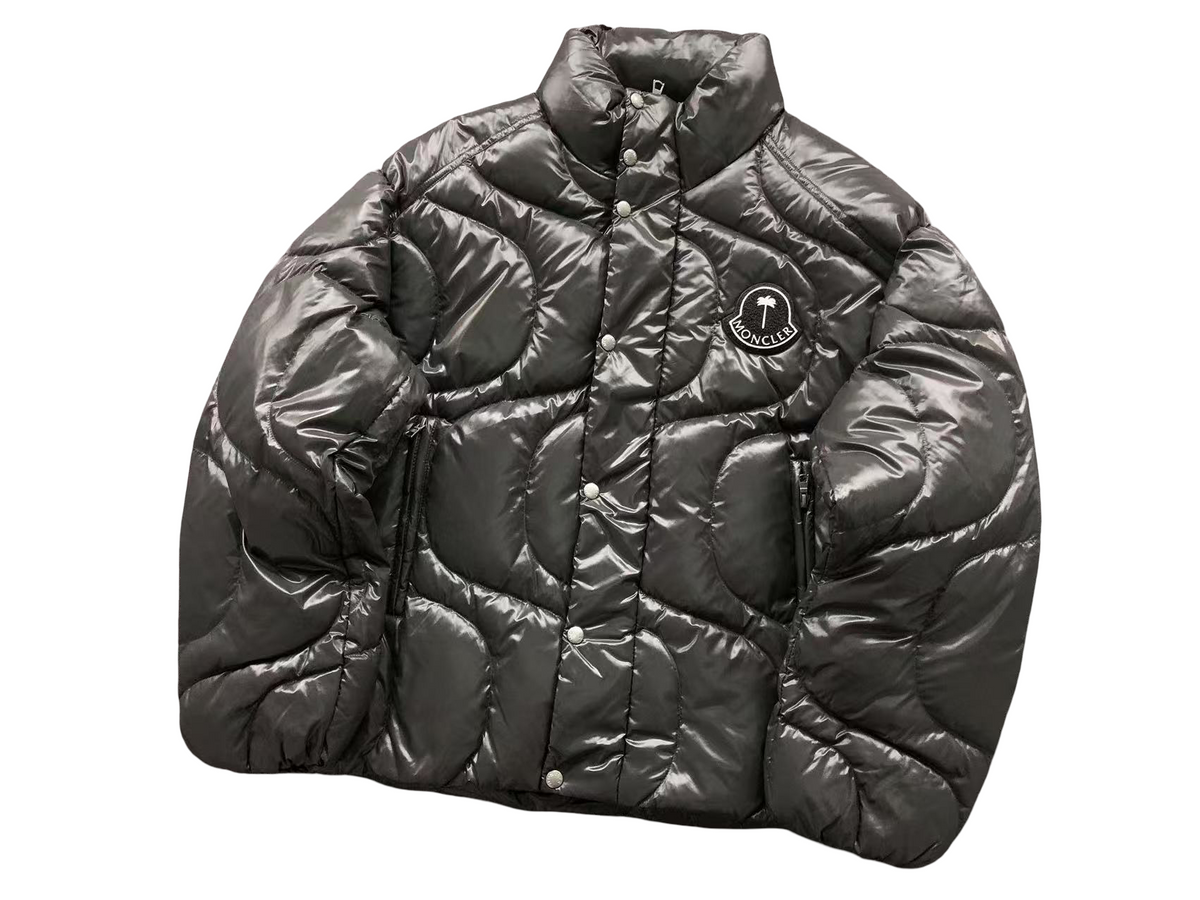 Moncler x Palm Angels Haunani Down Jacket - Grey