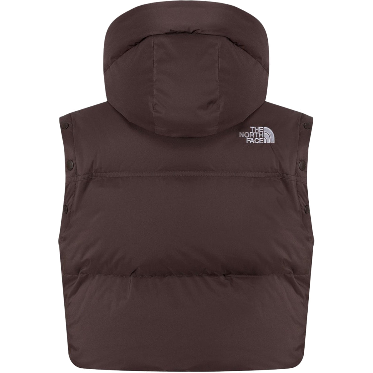 The North Face Brown Puffer Jacket for Warm Winter Tones