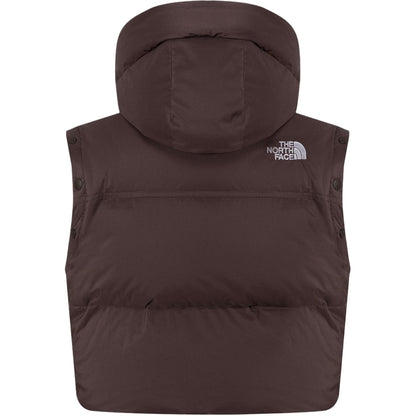 The North Face Brown Puffer Jacket for Warm Winter Tones
