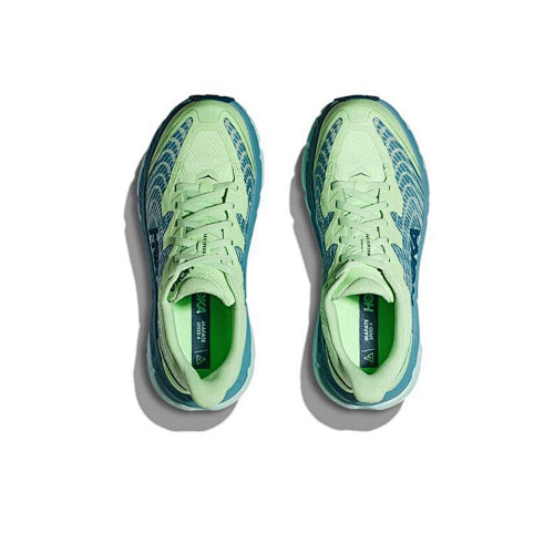 HOKA Clifton 11 GTX Women's Waterproof Running Shoes - Varsity Navy / Burnt Red