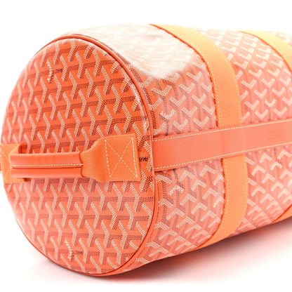 Goyard Barrel 40 Sports Bag – Orange Goyardine Canvas