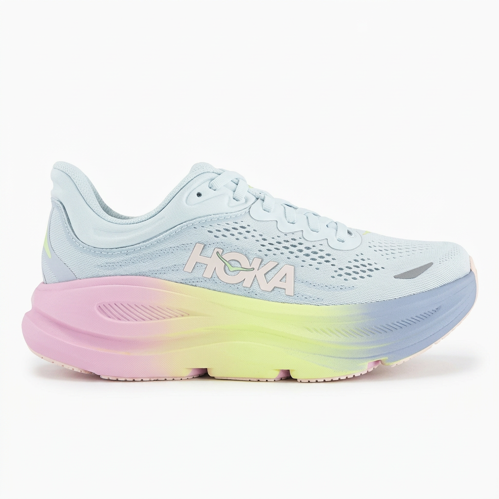 HOKA Women's Sneakers – Light Blue/Pastel Multicolor