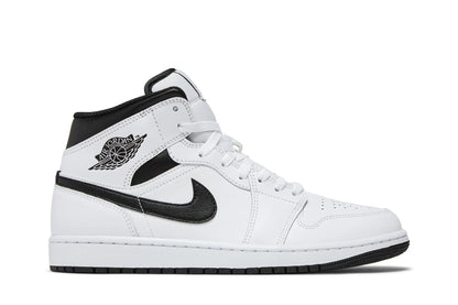 Jordan 1 Mid 'White Black'