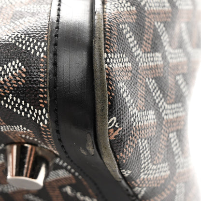 Goyard Croisière 50 Travel Bag – Black Goyardine Canvas