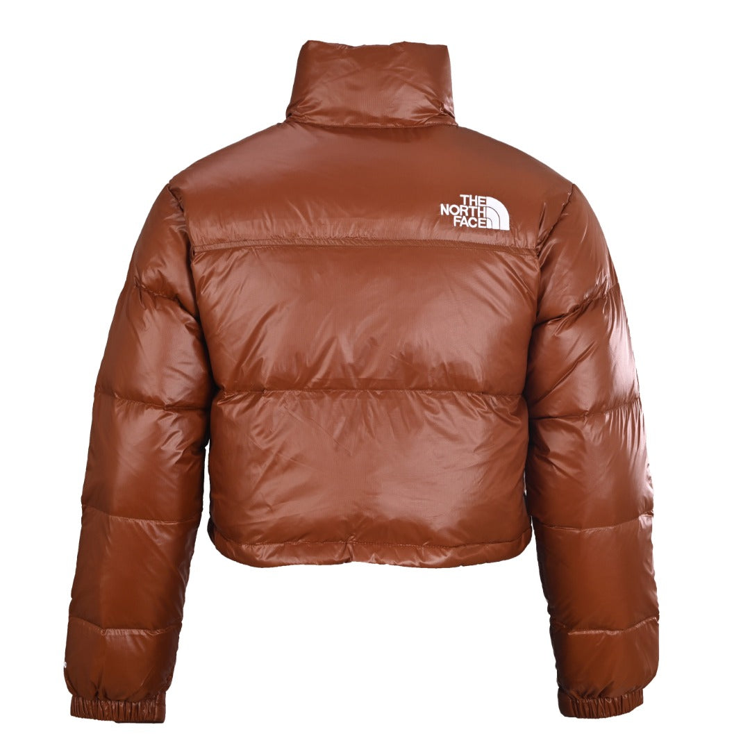 The North Face Brown Puffer Jacket for Weekend Errands and Beyond