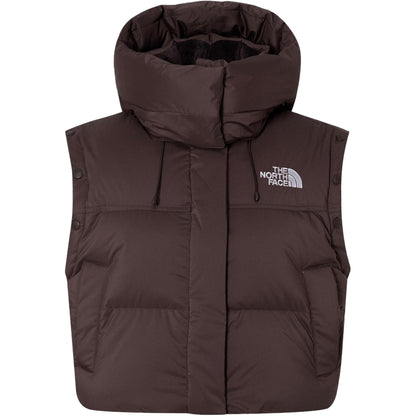 The North Face Brown Puffer Jacket for Warm Winter Tones