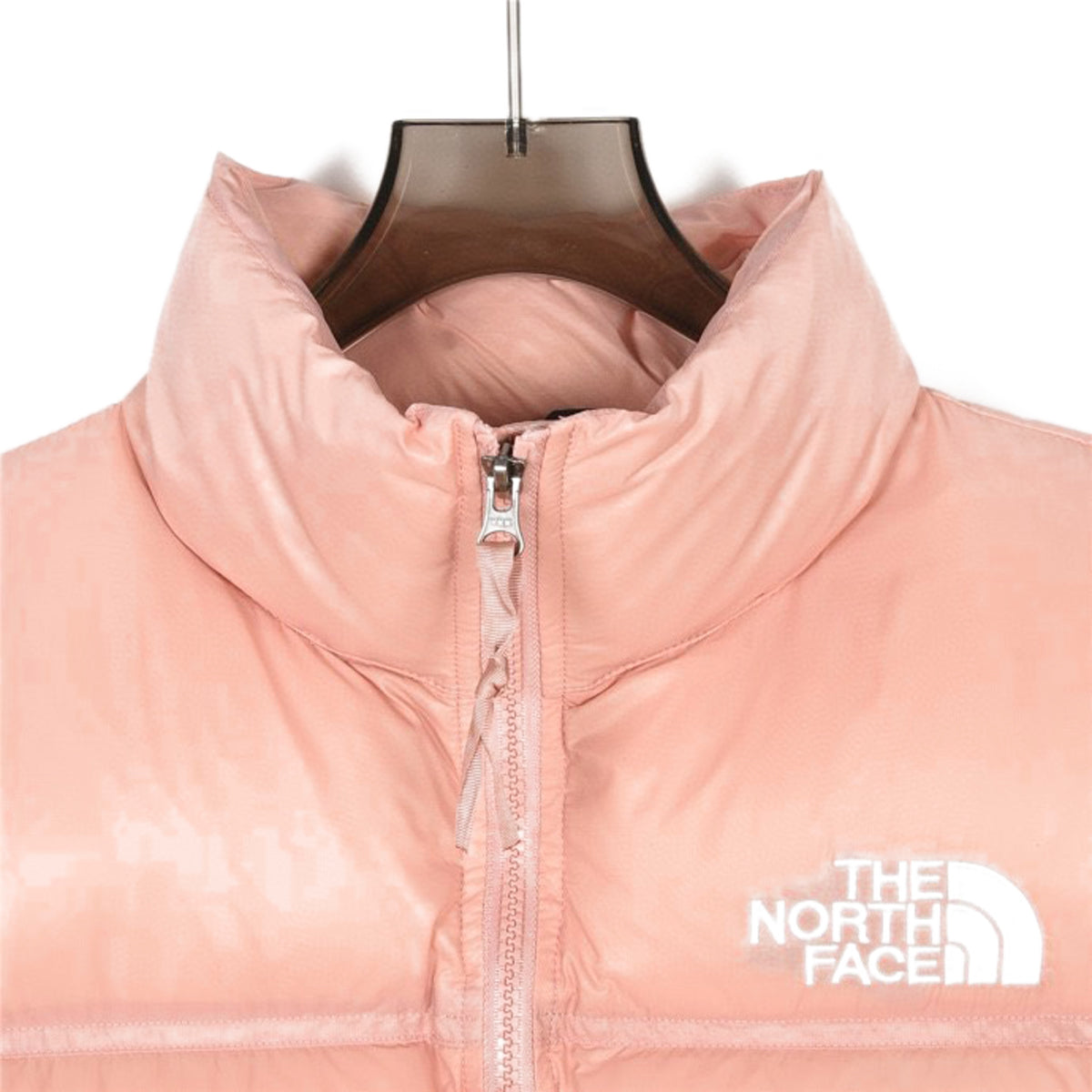 The North Face Pink Puffer Jacket for Bright Winter Days