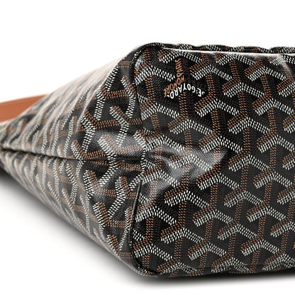 GOYARD Goyardine Bohème Hobo Bag – Black / Gold