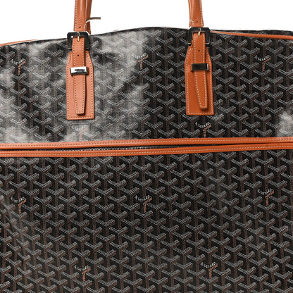 Goyard Porte-Habits Garment Bag – Black Goyardine Canvas, Gold Hardware