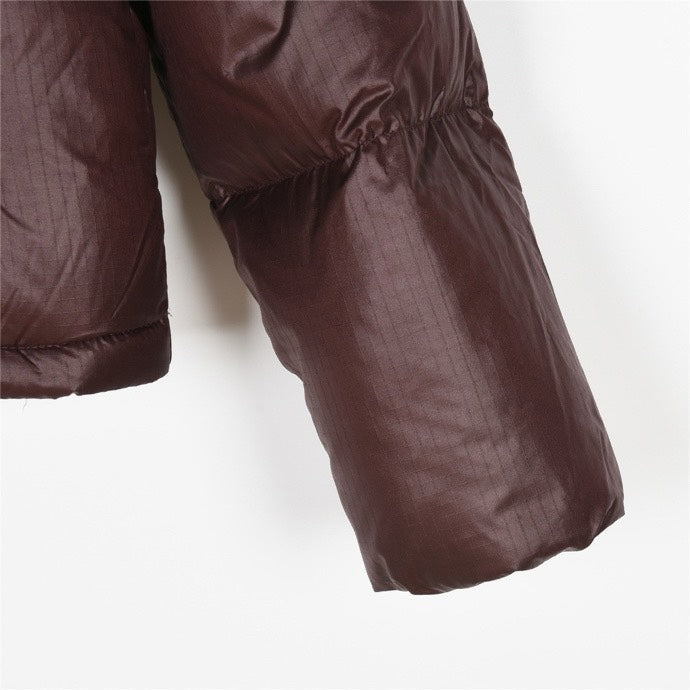 The North Face Brown Puffer Jacket for Season-Long Comfort