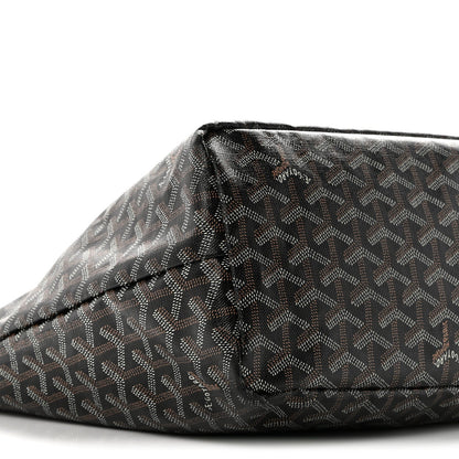 GOYARD Goyardine Saint Louis PM Tote Bag – Black