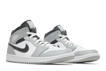 Jordan 1 Mid 'Light Smoke Grey'