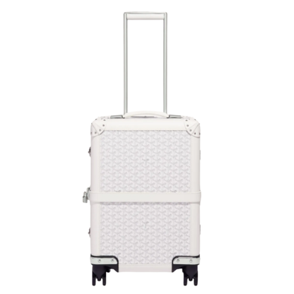 Goyard Bourget PM Bag – White Goyardine Canvas