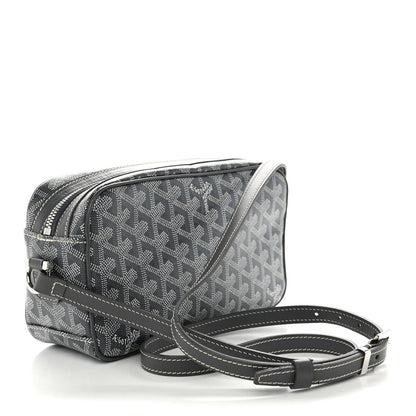 GOYARD Goyardine Sac Cap Vert Crossbody Bag – Grey