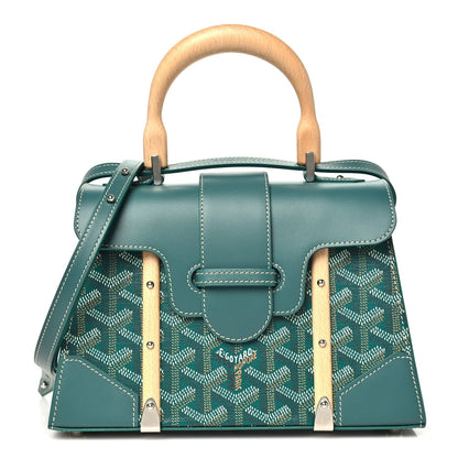 GOYARD Goyardine Structure Mini Saigon Bag – Green