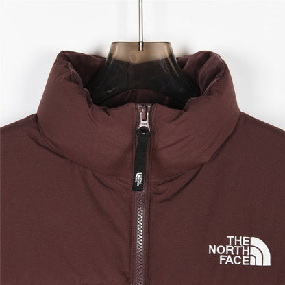 The North Face Brown Puffer Jacket for Season-Long Comfort
