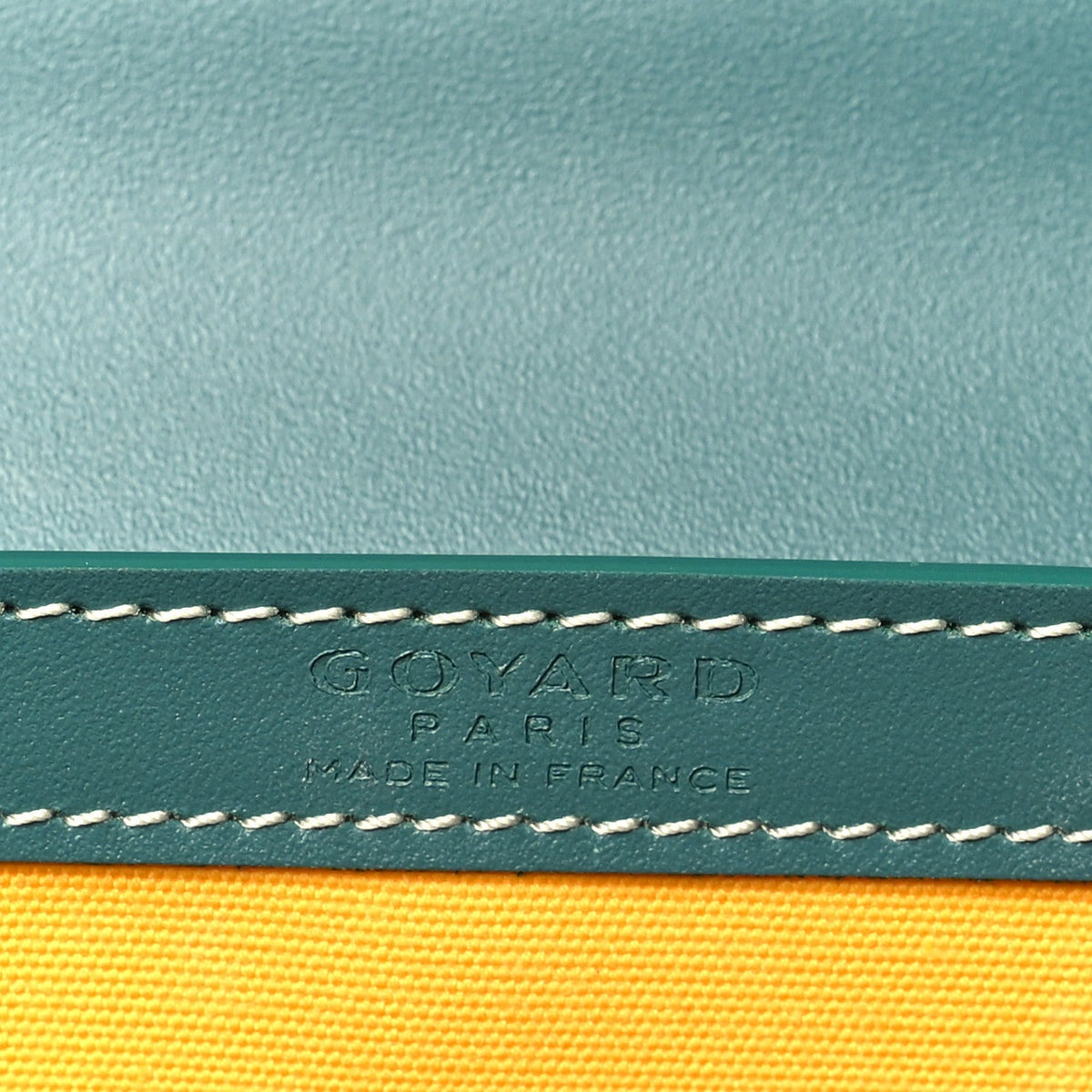GOYARD Goyardine Structure Mini Saigon Bag – Green