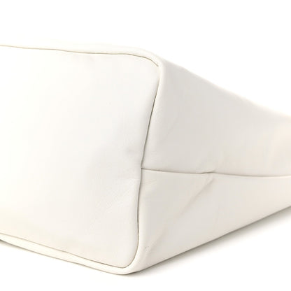 GOYARD Goyardine Reversible Anjou PM Tote – White