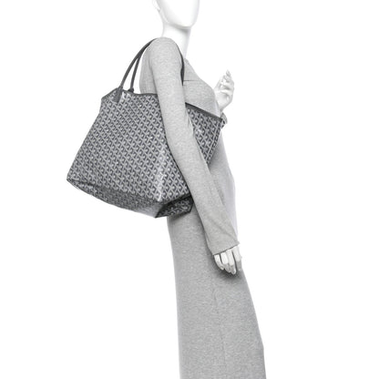 GOYARD Goyardine Saint Louis GM Tote Bag – Grey